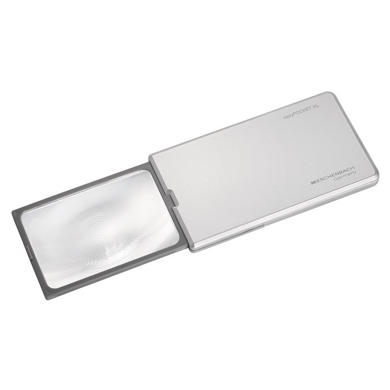 Lupa de bolsillo EasyPocket XL 2,5x plata
