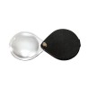 Lupa de bolsillo 6x 30mm negra