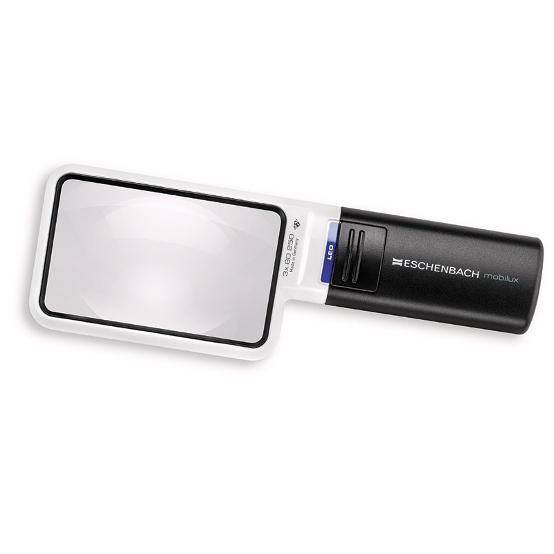 Lupa Mobilux led 3x 90x54mm