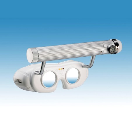Gafas Nistagmo 823 LED color blanco