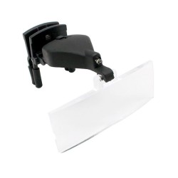 Lupa pinza para gafas con iluminación LED