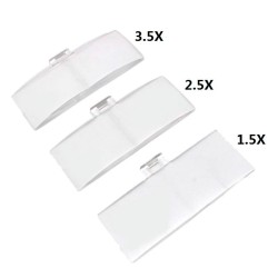 Lupa pinza para gafas con iluminación LED