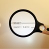 Lupa bifocal extra grande LED 2x y 12x