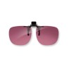 Suplemento para gafas con filtro dark rose para las migranas