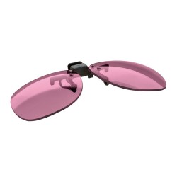 Suplemento para gafas con filtro dark rose para las migranas