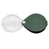 Lupa de bolsillo 3,5x 50mm verde