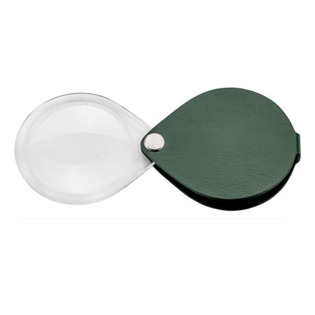 Lupa de bolsillo 3,5x 60mm verde