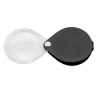 Lupa de bolsillo 3,5x 60mm negra