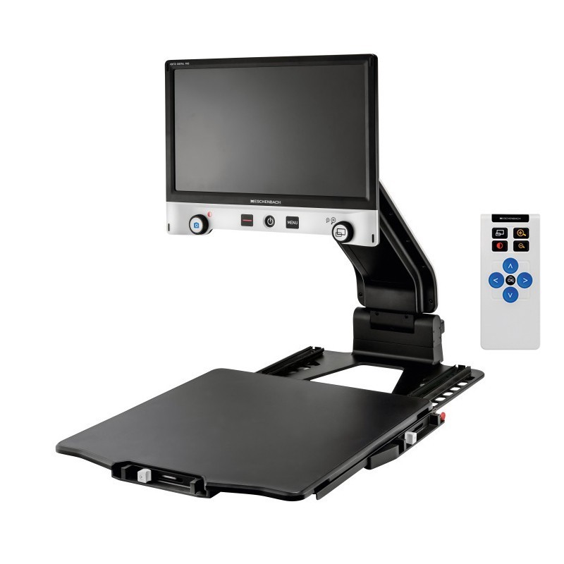 Lupa vario digital FHD 16" Advanced con mesa XY y batería