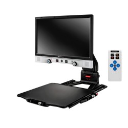 Lupa vario digital FHD 22" ADVANCED con mesa XY y batería