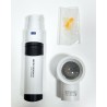 Lupa 10x con escala de medición y iluminación LED