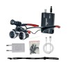 GAFA LUPA BINOCULAR 2,5X CON ILUMINACIÓN LED REGULABLE