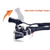 GAFA LUPA BINOCULAR 2,5X CON ILUMINACIÓN LED REGULABLE