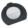 Lupa de pie Vario-focus con escala de precisión 10x